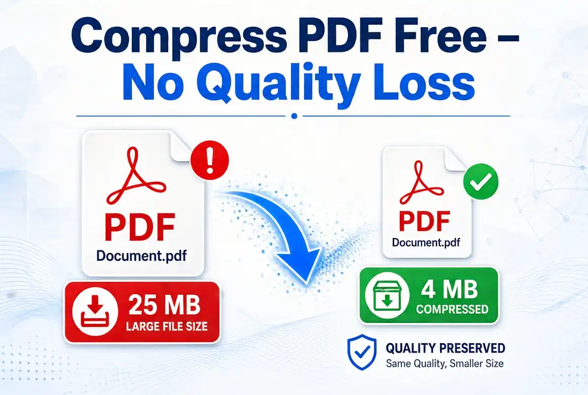 How to Compress a PDF File Online for Free (Without Losing Quality)