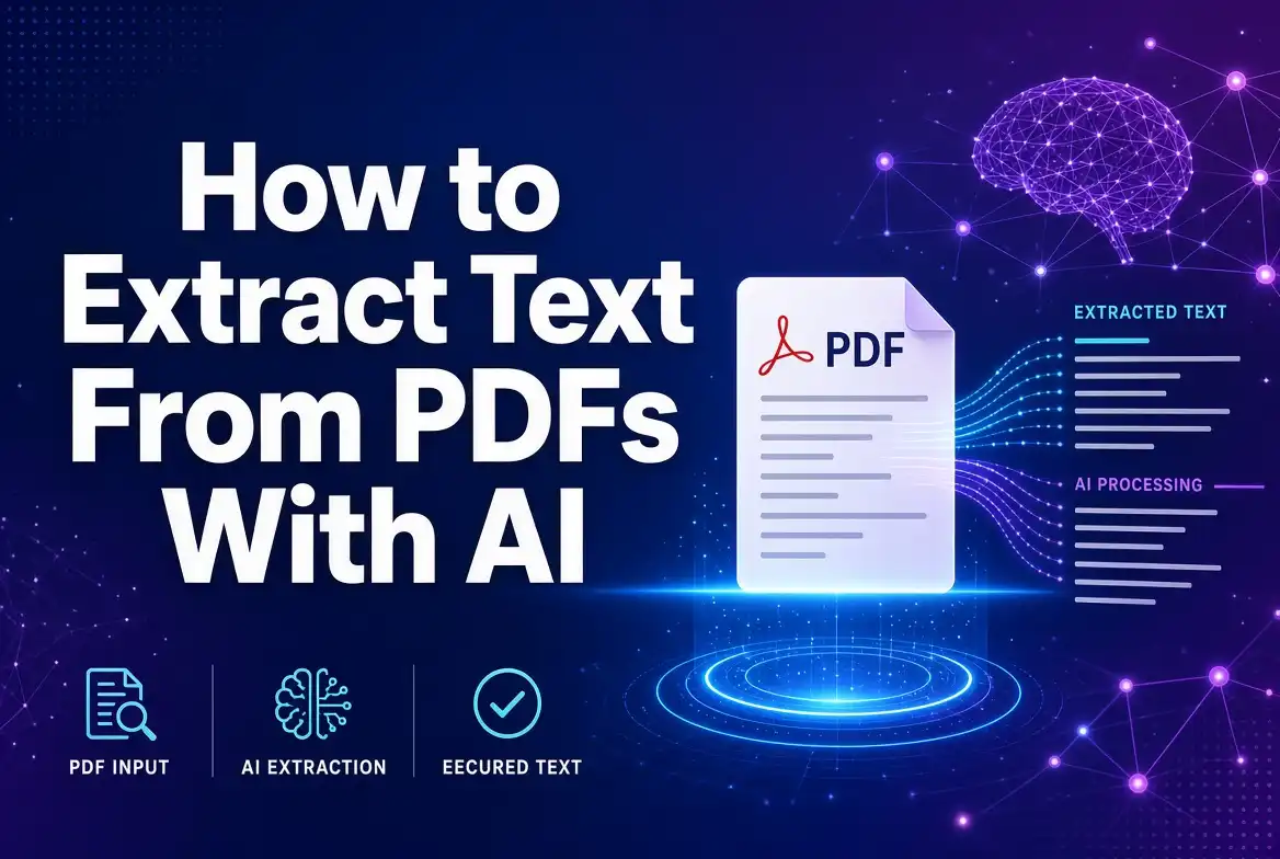 How to Extract Text From PDFs With AI – Easy Guide