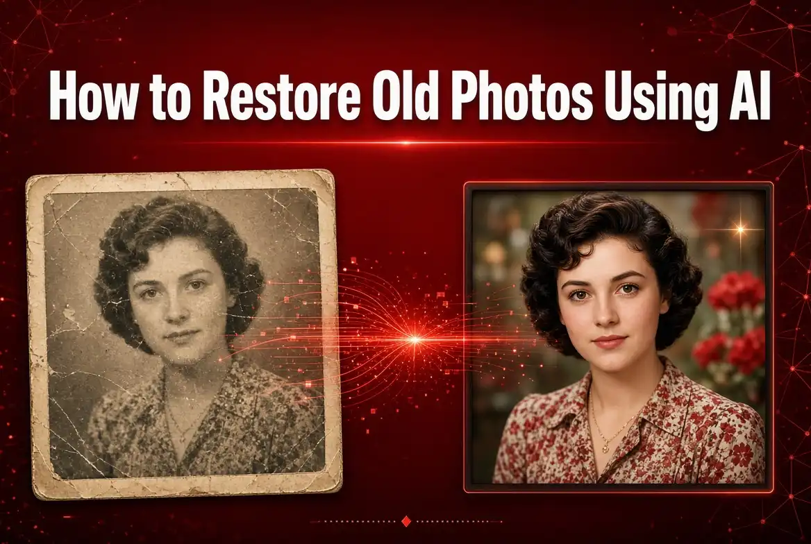 How to Restore Old Photos Using AI – Easy Guide