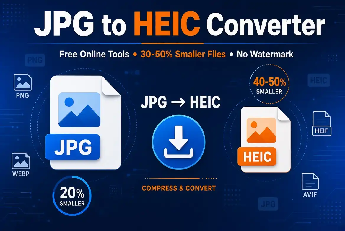 JPG to HEIC Convert: Free Online Tools & Complete Guide 2026